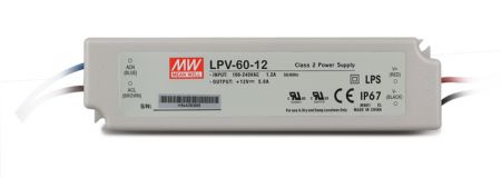 LPV-100 series Waterproof Original Taiwan Mean Well AC to DC Switching LED Power Supply 