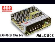 LRS-75-24 Original Taiwan Mean Well Switching Power Supply 