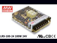 LRS-100-24 Original Taiwan Mean Well Switching Power Supply 