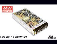 LRS-200-12 Original Taiwan Mean Well Switching Power Supply 